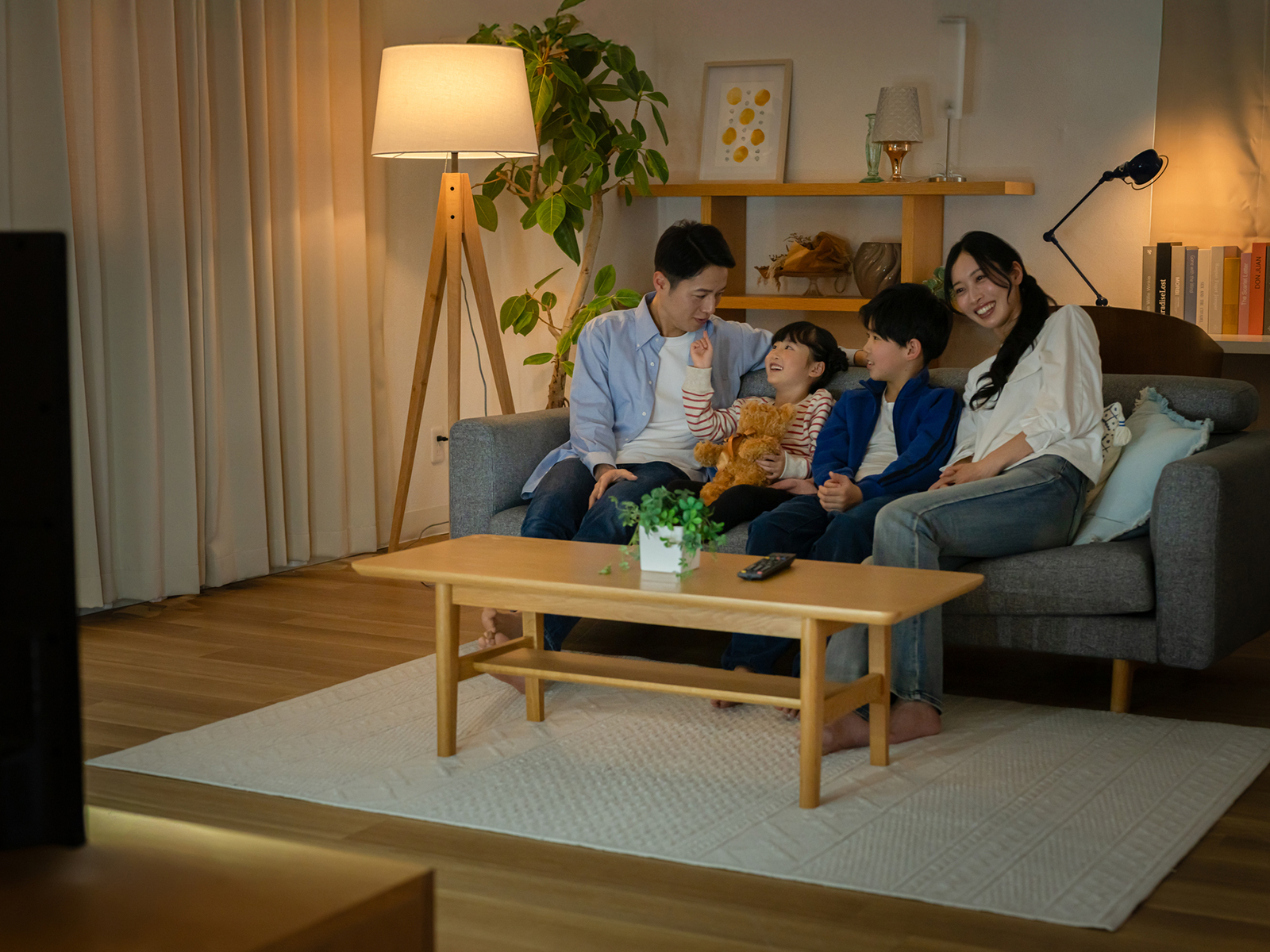 家族_照明計画_家づくり_団欒